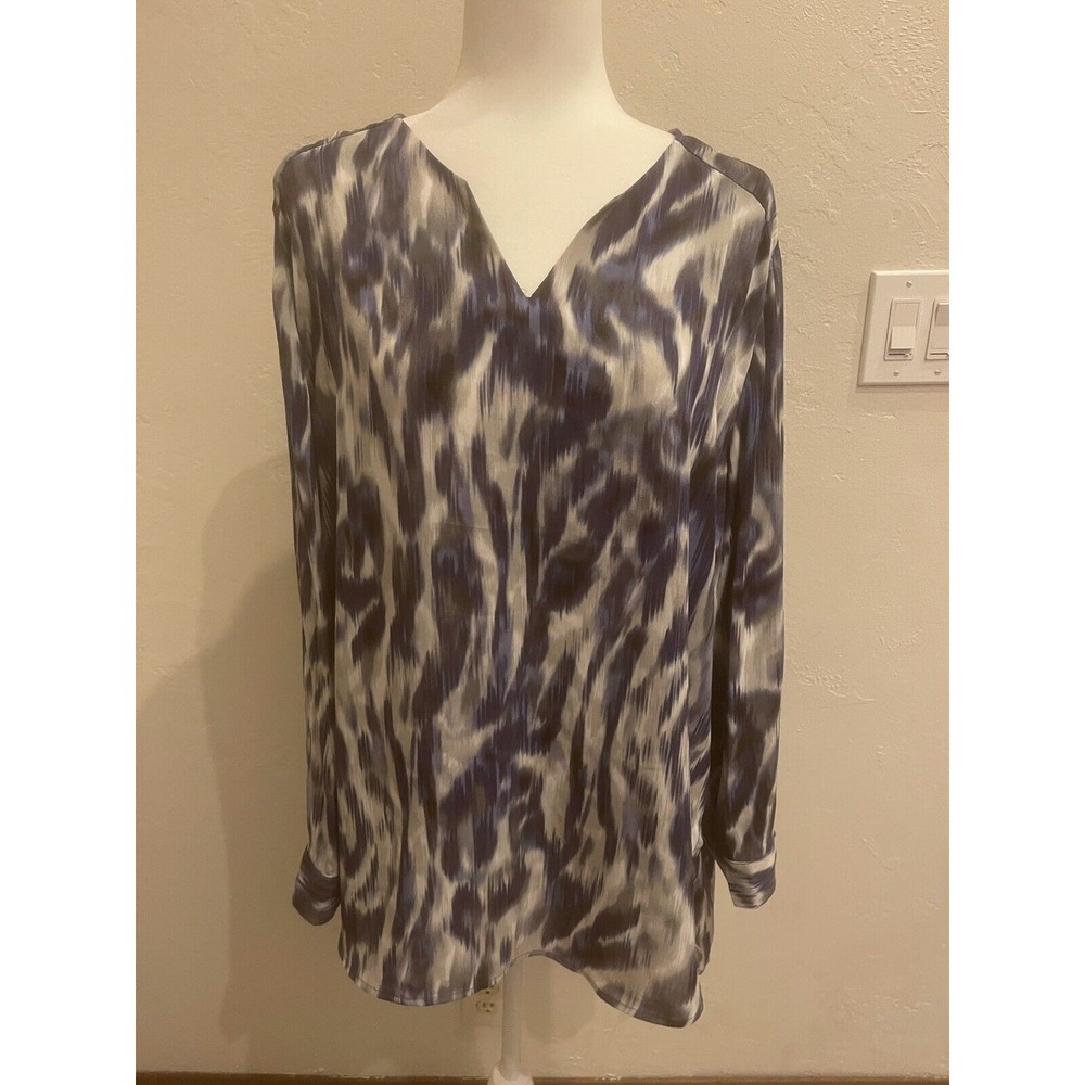 chico 3 Zebra Print Tunic top Size 3 (XL)      AF769